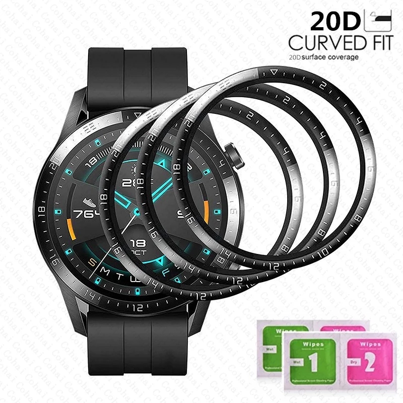 Titan Smartwatch Accessories - Vetro temperato per Huawei Watch GT3