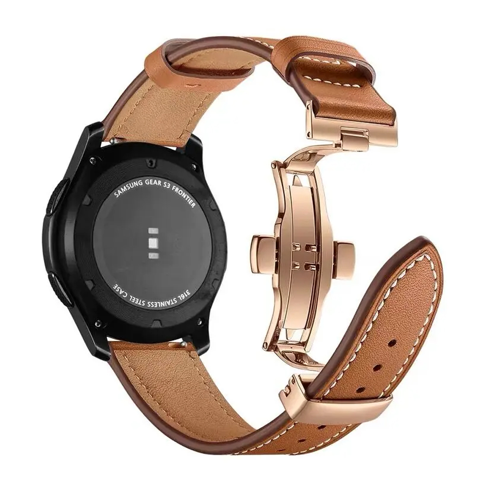 Titan Smartwatch Accessories - Cinturino in pelle da 20mm 22mm