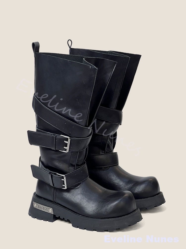 Stivali da Moto con Fibbia a G - Leather Classic Strap recensione e prezzo